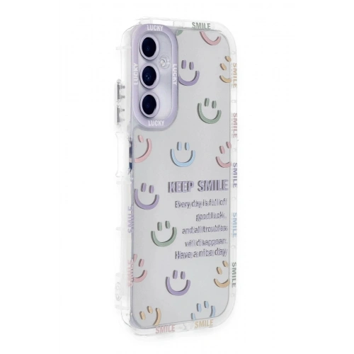 Mey İthalat®  Samsung Galaxy A25 5G Kılıf Reflexion Desenli Kapak - Desen 2
