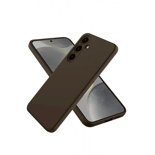 Mey İthalat®  Samsung Galaxy A26 Kılıf First Silikon - Kahverengi