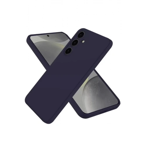 Mey İthalat®  Samsung Galaxy A26 Kılıf Nano içi Kadife Silikon - Lacivert