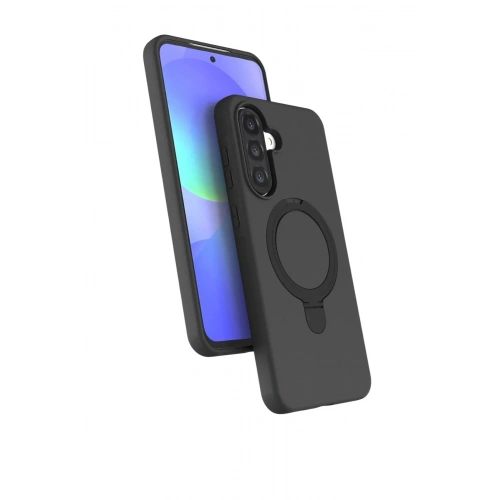 Mey İthalat®  Samsung Galaxy A26 Regal Magsafe Standlı Kapak - Siyah