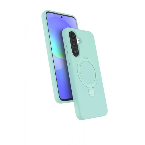Mey İthalat®  Samsung Galaxy A26 Regal Magsafe Standlı Kapak - Su Yeşili