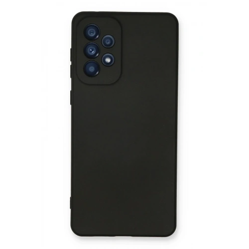 Mey İthalat®  Samsung Galaxy A33 5G Kılıf Nano içi Kadife Silikon - Siyah