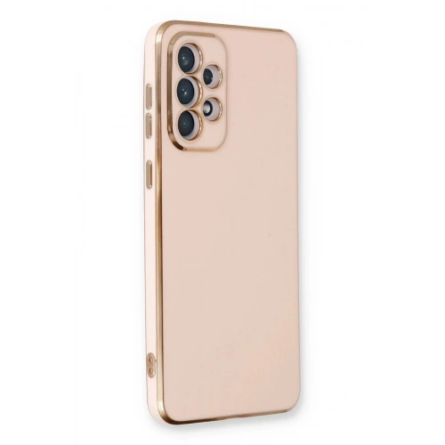 Mey İthalat®  Samsung Galaxy A33 5G Kılıf Volet Silikon - Pembe