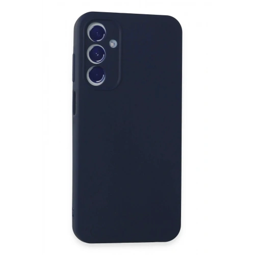 Mey İthalat®  Samsung Galaxy A35 5G Kılıf First Silikon - Lacivert