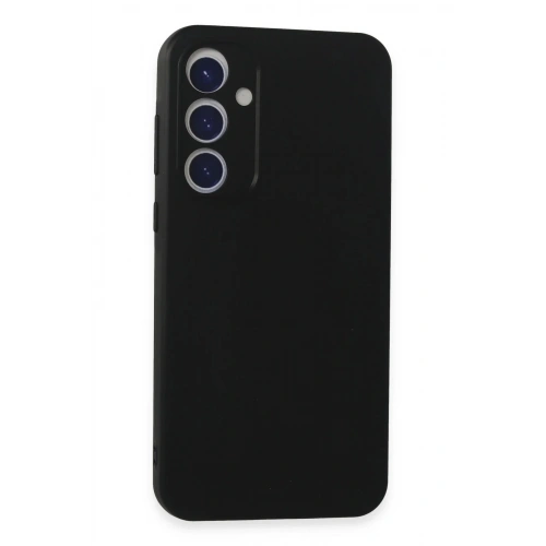 Mey İthalat®  Samsung Galaxy A35 5G Kılıf First Silikon - Siyah