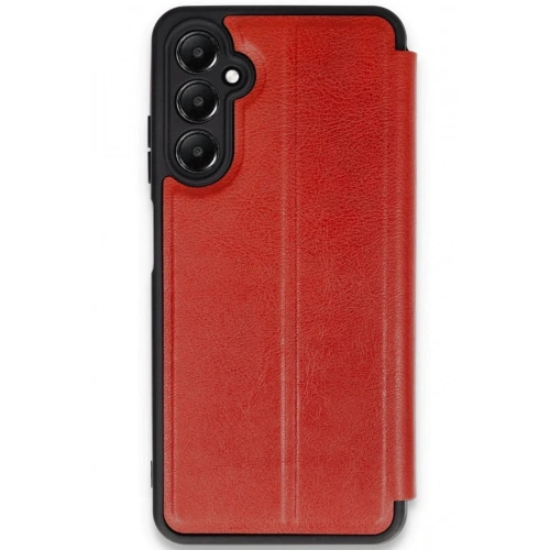 Mey İthalat®  Samsung Galaxy A35 5G Kılıf Flip Cover - Kırmızı