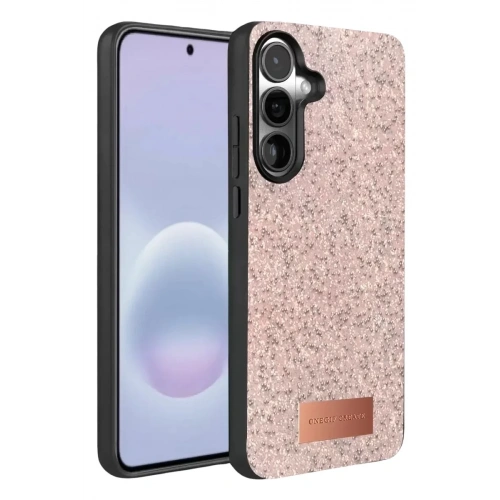 Mey İthalat®  Samsung Galaxy A37 5G Bright Simli Kapak - Pembe