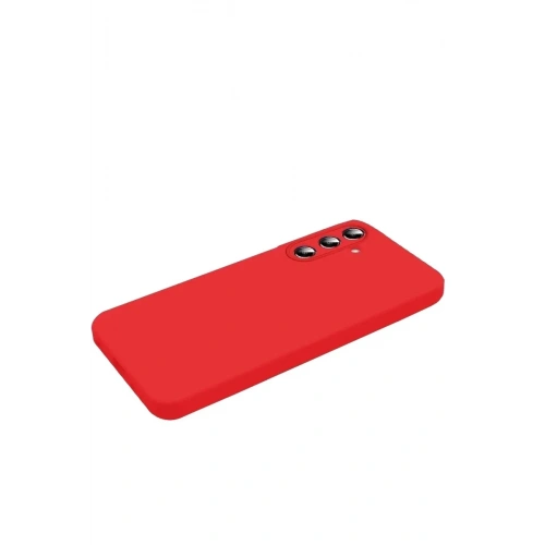 Mey İthalat®  Samsung Galaxy A37 5G First Silikon - Kırmızı