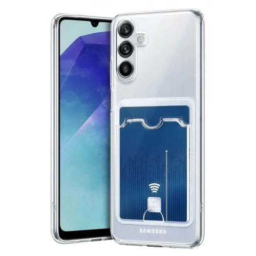 Mey İthalat®  Samsung Galaxy A37 5G Kart Şeffaf Silikon - Şeffaf