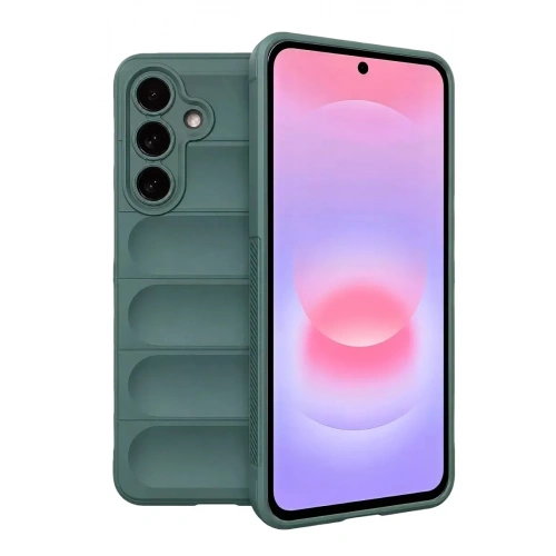 Mey İthalat®  Samsung Galaxy A37 5G Optimum Silikon - Koyu Yeşil
