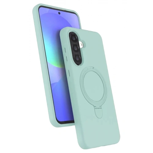 Mey İthalat®  Samsung Galaxy A37 5G Regal Magsafe Standlı Kapak - Su Yeşili