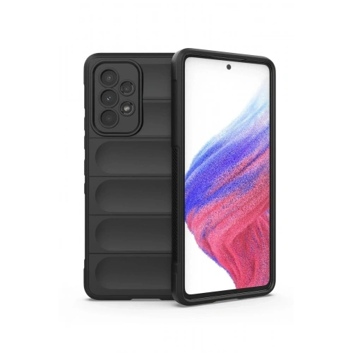 Mey İthalat®  Samsung Galaxy A53 5G Kılıf Optimum Silikon - Siyah