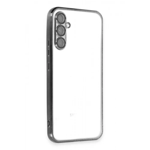 Mey İthalat®  Samsung Galaxy A54 5G Kılıf  Lensli Silikon - Siyah