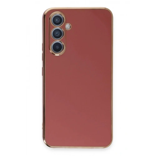 Mey İthalat®  Samsung Galaxy A54 5G Kılıf Volet Silikon - Kırmızı