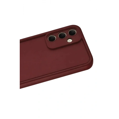 Mey İthalat®  Samsung Galaxy A56 Kılıf Viera Silikon - Bordo
