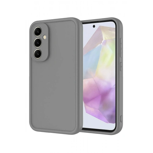 Mey İthalat®  Samsung Galaxy A56 Kılıf Viera Silikon - Gri