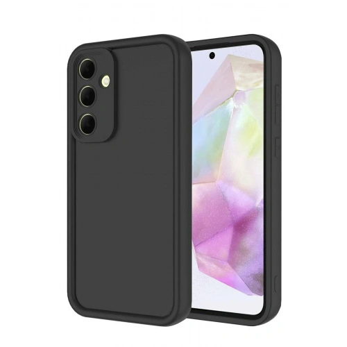 Mey İthalat®  Samsung Galaxy A56 Kılıf Viera Silikon - Siyah