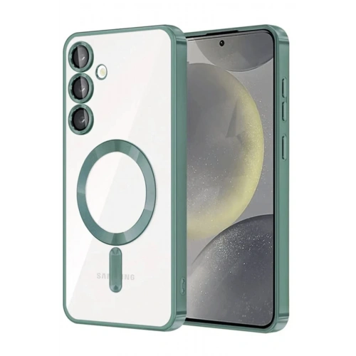 Mey İthalat®  Samsung Galaxy A56 Kross Magneticsafe Kapak - Koyu Yeşil