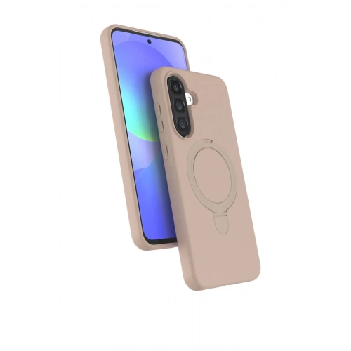 Mey İthalat®  Samsung Galaxy A56 Regal Magsafe Standlı Kapak - Çöl Titanyum