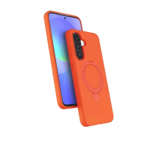Mey İthalat®  Samsung Galaxy A56 Regal Magsafe Standlı Kapak - Turuncu