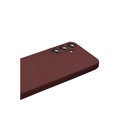 Mey İthalat®  Samsung Galaxy A57 5G First Silikon - Bordo