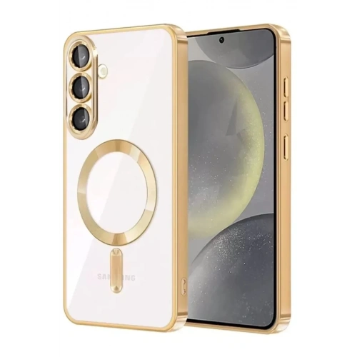 Mey İthalat®  Samsung Galaxy A57 5G Kross Magneticsafe Kapak - Gold