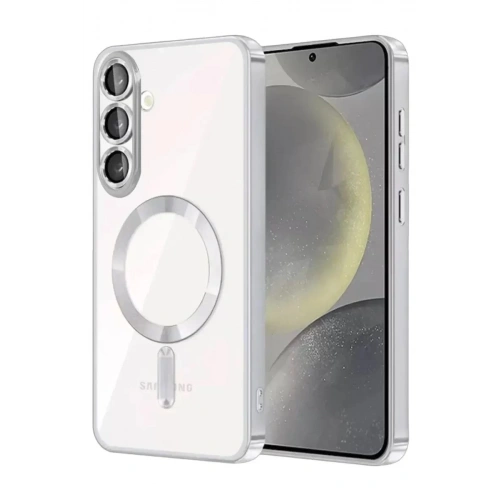 Mey İthalat®  Samsung Galaxy A57 5G Kross Magneticsafe Kapak - Gümüş
