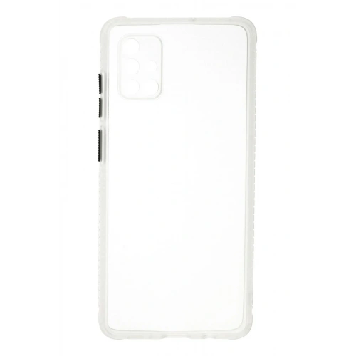 Mey İthalat®  Samsung Galaxy A71 Kılıf Miami Şeffaf Silikon - Şeffaf