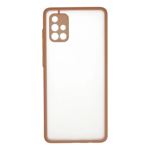 Mey İthalat®  Samsung Galaxy A71 Kılıf Montreal Silikon Kapak - Pembe