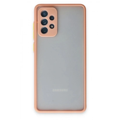 Mey İthalat®  Samsung Galaxy A72 Kılıf Montreal Silikon Kapak - Pembe