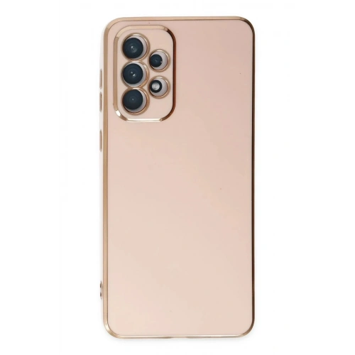 Mey İthalat®  Samsung Galaxy A73 5G Kılıf Volet Silikon - Pembe
