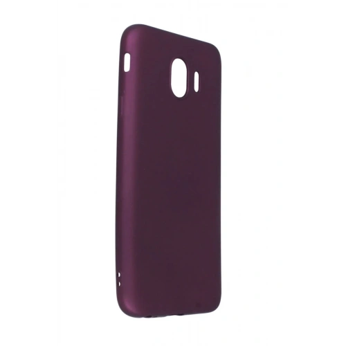 Mey İthalat®  Samsung Galaxy J4 Kılıf First Silikon - Mürdüm