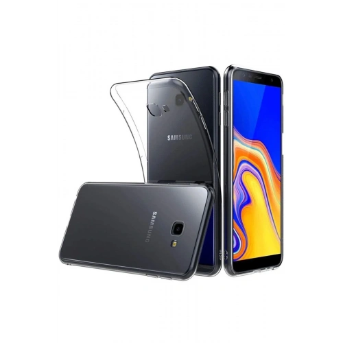 Mey İthalat®  Samsung Galaxy J4 Plus Kılıf Lüx Şeffaf Silikon