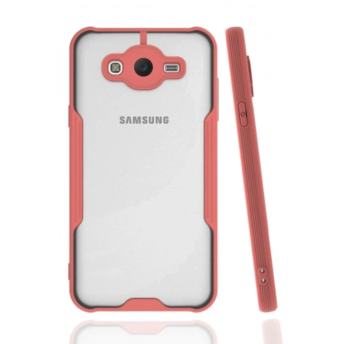 Mey İthalat®  Samsung Galaxy J7 Kılıf Platin Silikon - Pembe