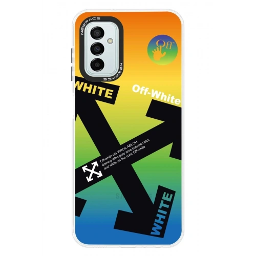 Mey İthalat®  Samsung Galaxy M13 Kılıf Estoril Desenli Kapak - Estoril - 5