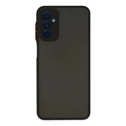 Mey İthalat®  Samsung Galaxy M13 Kılıf Montreal Silikon Kapak - Siyah