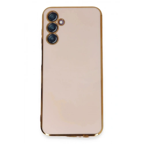 Mey İthalat®  Samsung Galaxy M14 5G Kılıf Volet Silikon - Pembe