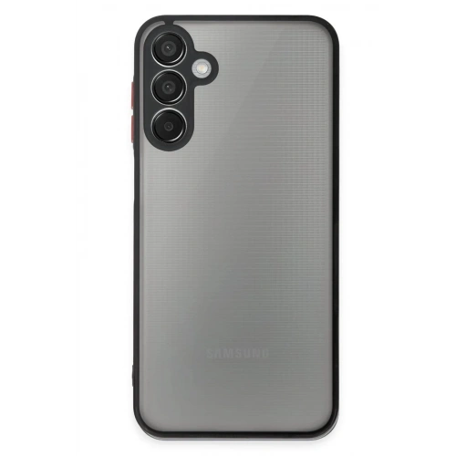 Mey İthalat®  Samsung Galaxy M15 Kılıf Montreal Silikon Kapak - Siyah