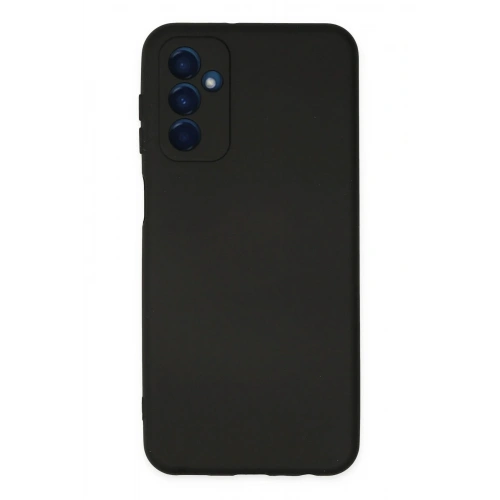 Mey İthalat®  Samsung Galaxy M23 Kılıf Nano içi Kadife Silikon - Siyah