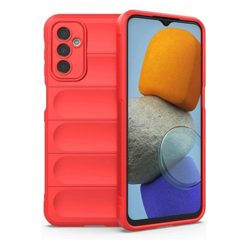 Mey İthalat®  Samsung Galaxy M23 Kılıf Optimum Silikon - Kırmızı