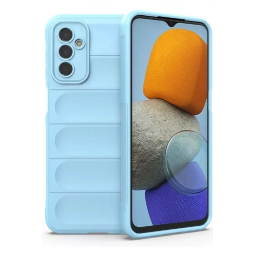 Mey İthalat®  Samsung Galaxy M23 Kılıf Optimum Silikon - Sky Blue