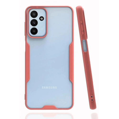 Mey İthalat®  Samsung Galaxy M23 Kılıf Platin Silikon - Pembe