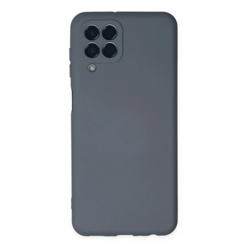 Mey İthalat®  Samsung Galaxy M33 Kılıf Nano içi Kadife Silikon - Gri