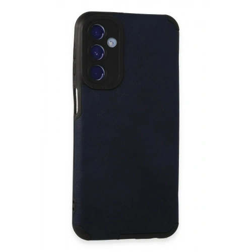 Mey İthalat®  Samsung Galaxy M34 5G Kılıf Loop Deri Silikon - Lacivert