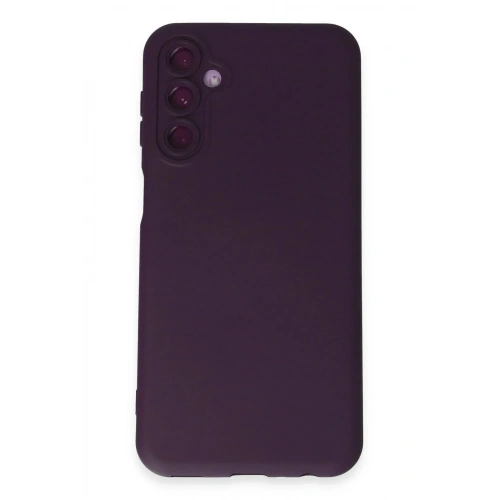 Mey İthalat®  Samsung Galaxy M34 5G Kılıf Nano içi Kadife Silikon - Mor