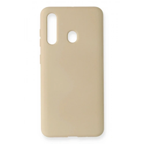 Mey İthalat®  Samsung Galaxy M40 Kılıf Nano içi Kadife Silikon - Kemik