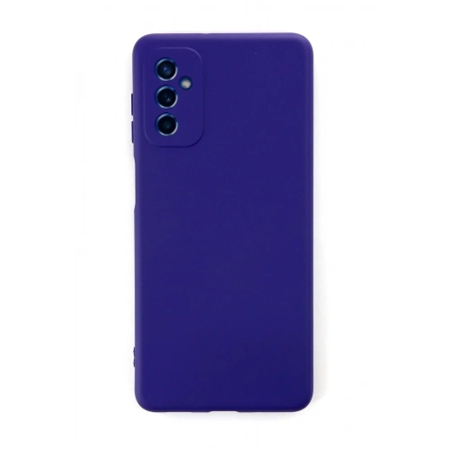 Mey İthalat®  Samsung Galaxy M52 5G Kılıf Nano içi Kadife Silikon - Mor
