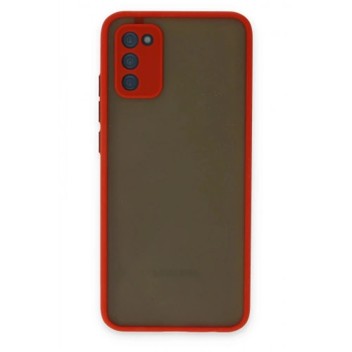 Mey İthalat®  Samsung Galaxy S20 FE Kılıf Montreal Silikon Kapak - Kırmızı