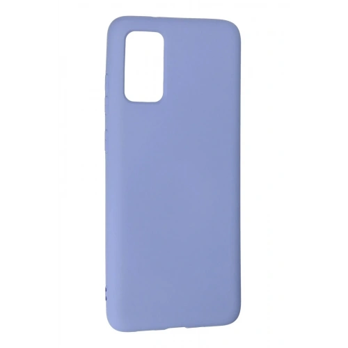 Mey İthalat®  Samsung Galaxy S20 Plus Kılıf Nano içi Kadife Silikon - Lila