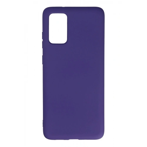 Mey İthalat®  Samsung Galaxy S20 Plus Kılıf Nano içi Kadife Silikon - Mor